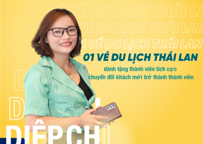 JBN tặng 01 vé du lịch Thái Lan dành cho thành viên JoySun