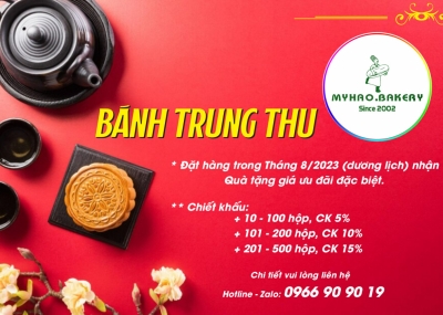 Mỹ Hảo bakery: Đa dạng sự lựa chọn cho mùa tết Trung thu năm nay