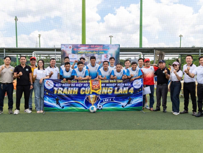 JBN XUẤT SẮC GIÀNH HUY CHƯƠNG ĐỒNG TẠI GIẢI BÓNG ĐÁ TỨ HÙNG TRANH CÚP QNG LẦN IV NĂM 2026